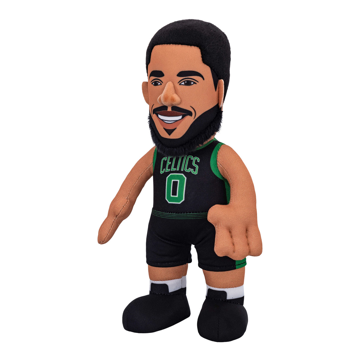 Boston Celtics Jayson Tatum 10&quot; Plush Figure (Black Uniform)