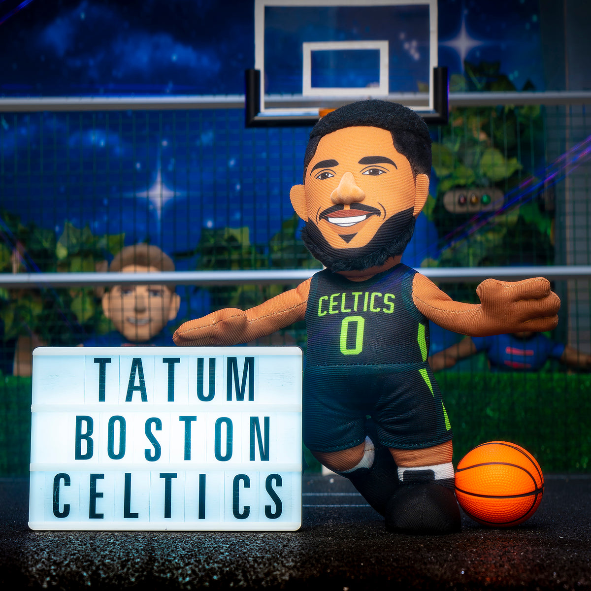 Boston Celtics Jayson Tatum 10&quot; Plush Figure (City Edition &#39;24-&#39;25)