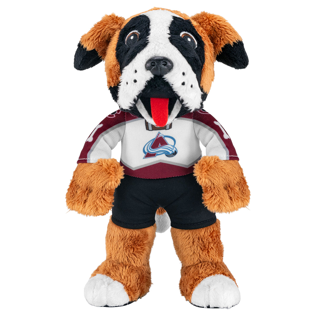 Colorado Avalanche Bernie 10&quot; Mascot Plush Figure (White Road Uniform)