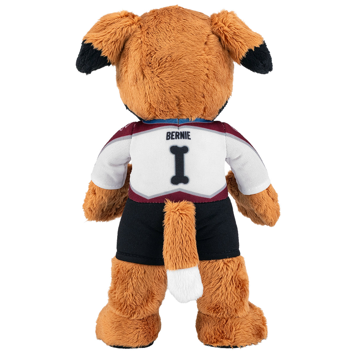 Colorado Avalanche Bernie 10&quot; Mascot Plush Figure (White Road Uniform)