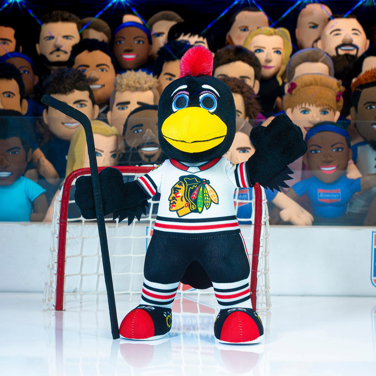 Chicago Blackhawks Tommyhawk Bundle: Home &amp; Away Uniforms 10&quot; Plush Figures