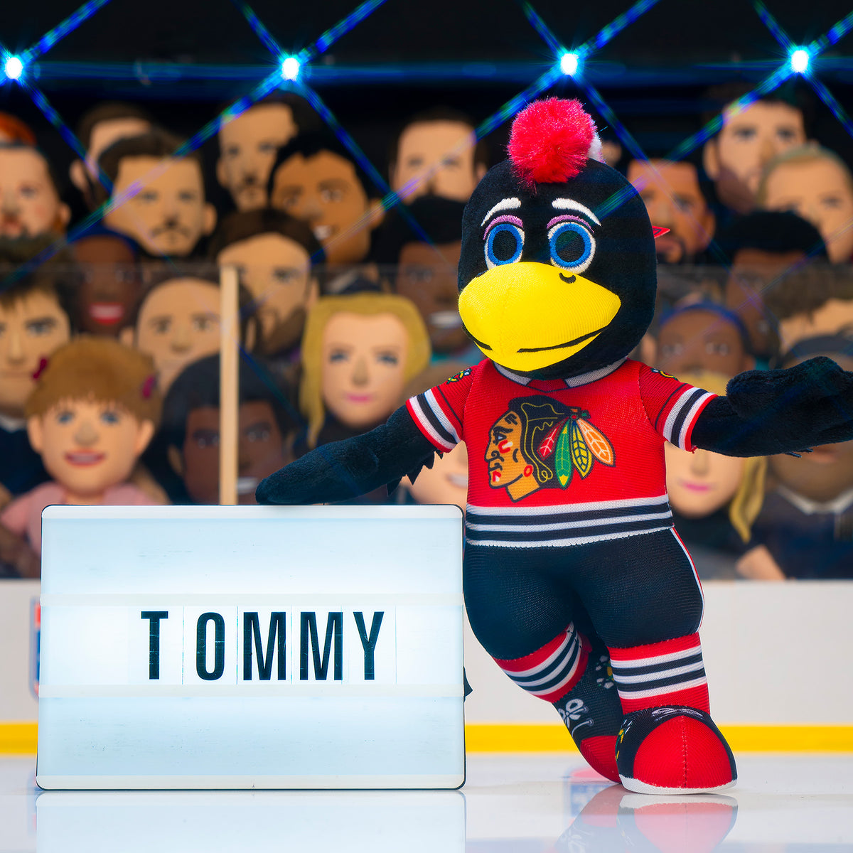 Chicago Blackhawks Tommyhawk 10&quot; Mascot Plush Figure