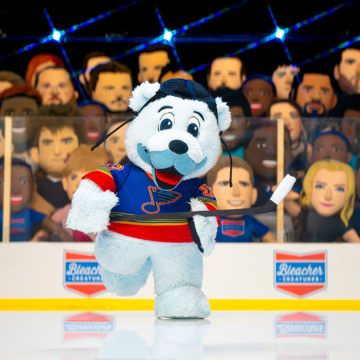 St. Louis Blues Louie 10&quot; Mascot Plush Figure (Retro)