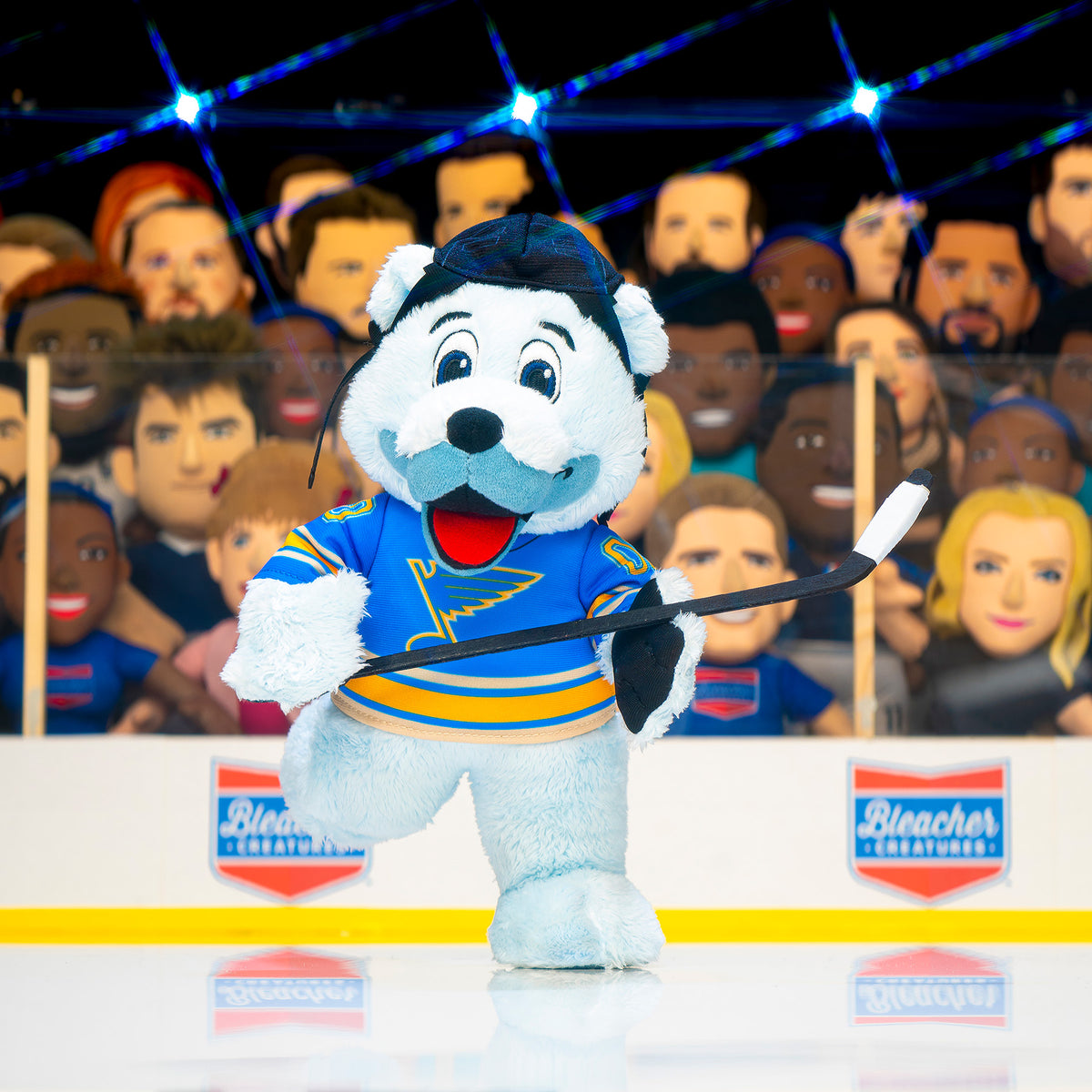St. Louis Blues Louie 10&quot; Mascot Plush Figure (Heritage)