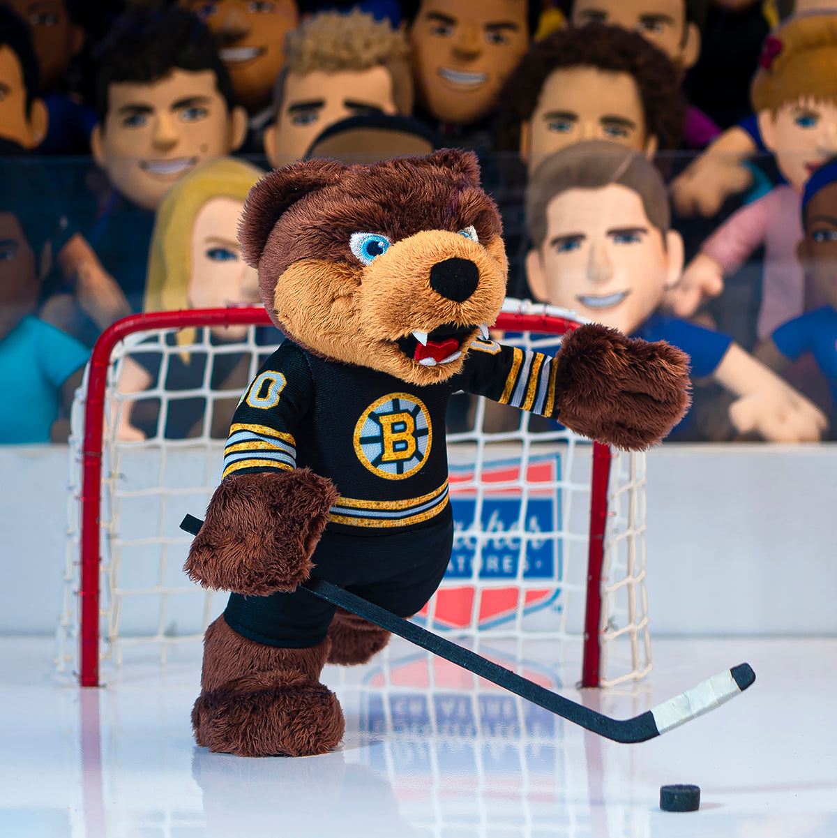 Boston Bruins Blades 100th Anniversary 10&quot; Mascot Plush Figure (Black Uniform)