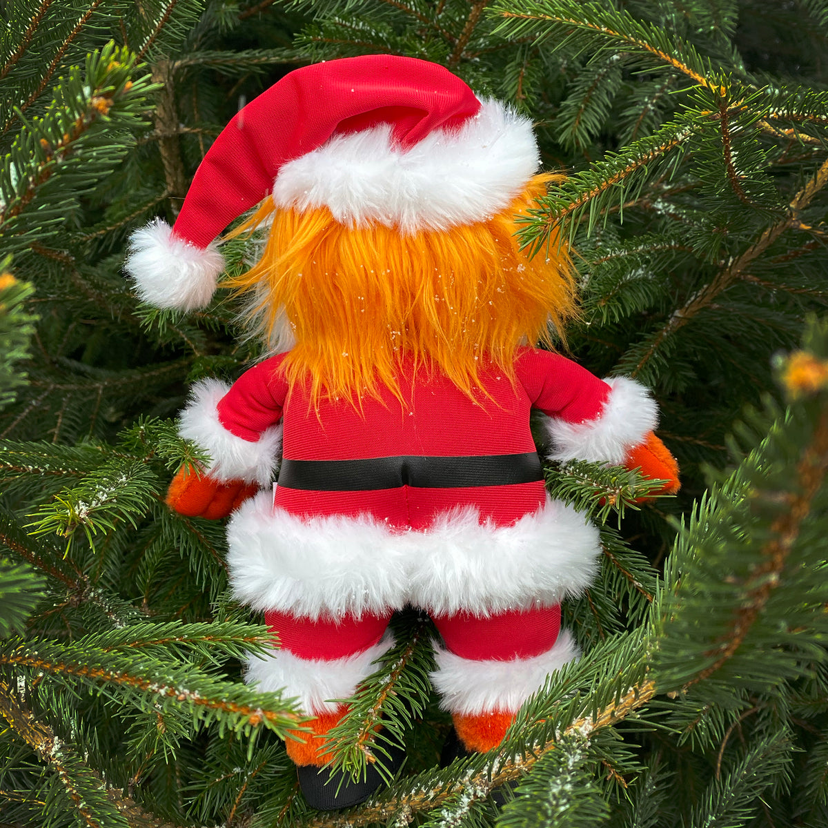 Philadelphia Flyers Santa Gritty 10&quot; Mascot Plush Figure