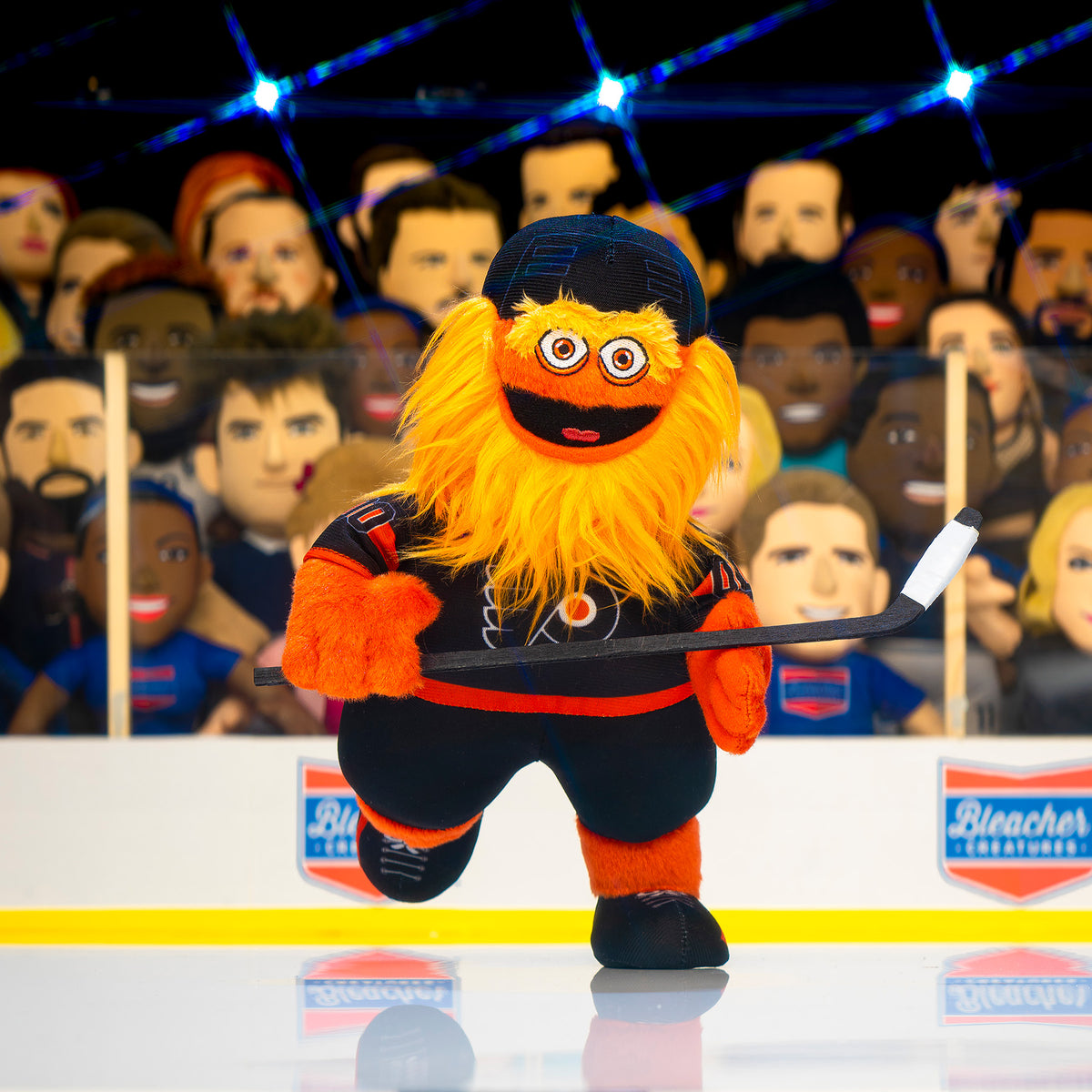 Philadelphia Flyers Gritty 10&quot; Mascot Plush Figure (Black Uniform)