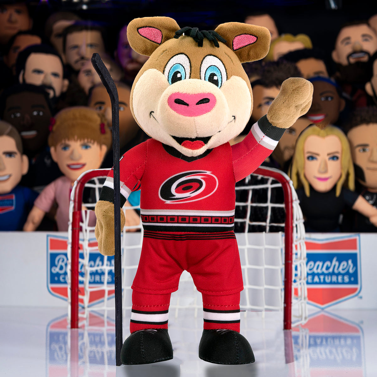 Bleacher Creatures Carolina Hurricanes Stormy Mascot Bundle: 10&quot; Plush Figure &amp; Kuricha Plushie