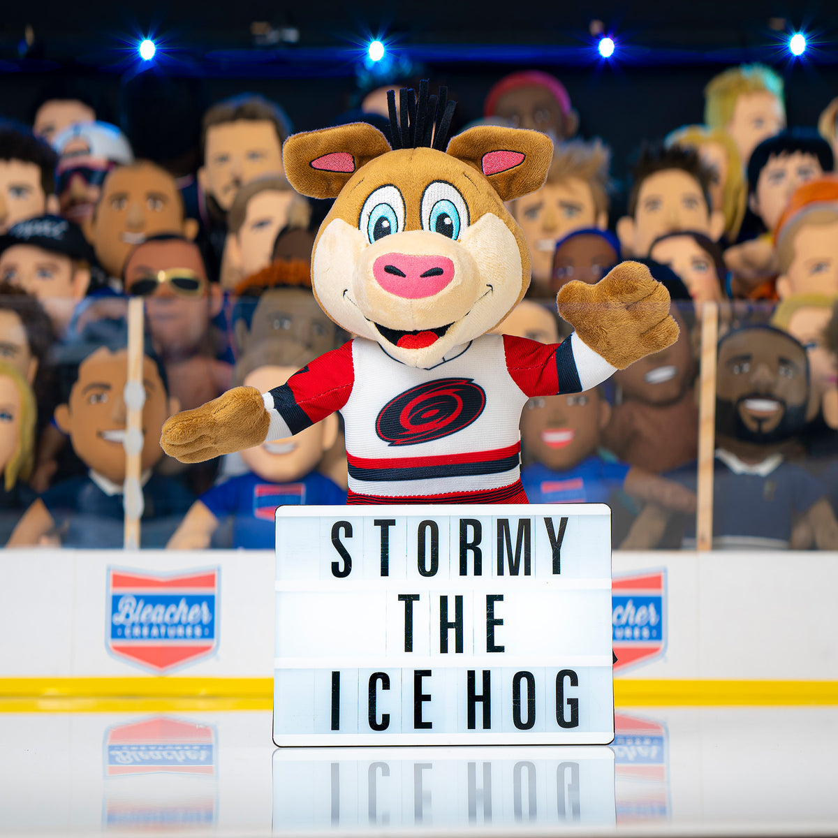 Carolina Hurricanes Stormy 10" Plush Figure (White Uniform)