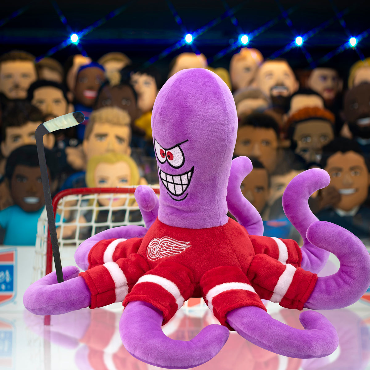Detroit Red Wings Rally Al the Octopus 10&quot; Mascot Plush Figure