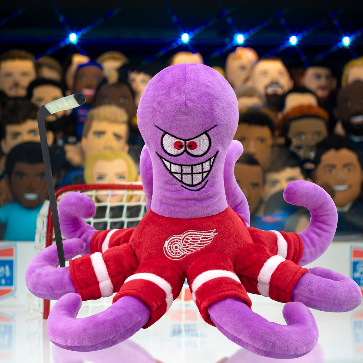 Detroit Red Wings Rally Al the Octopus 10&quot; Mascot Plush Figure