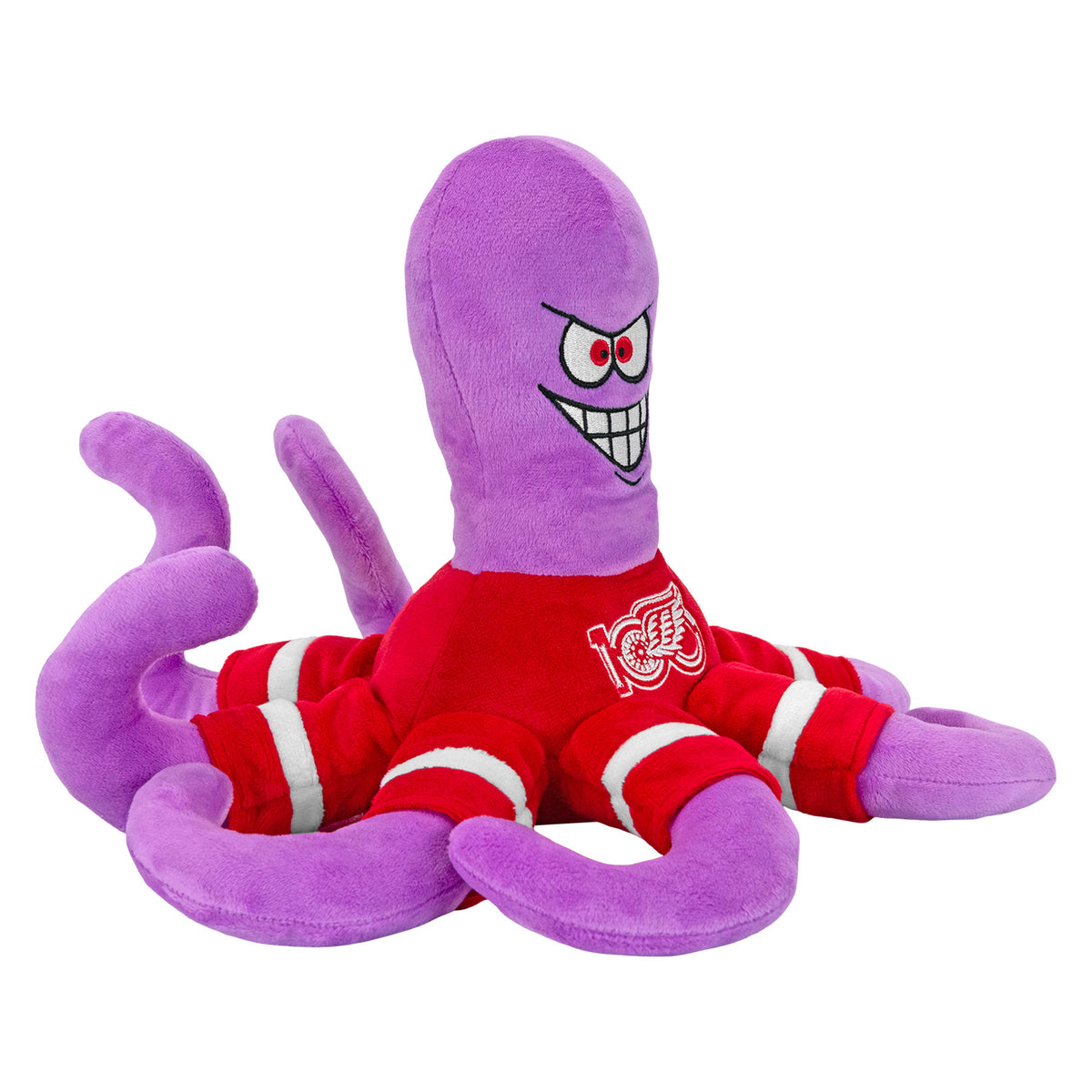 Bleacher Creatures Detroit Red Wings Rally Al The Octopus Centennial 10" Plush Figure