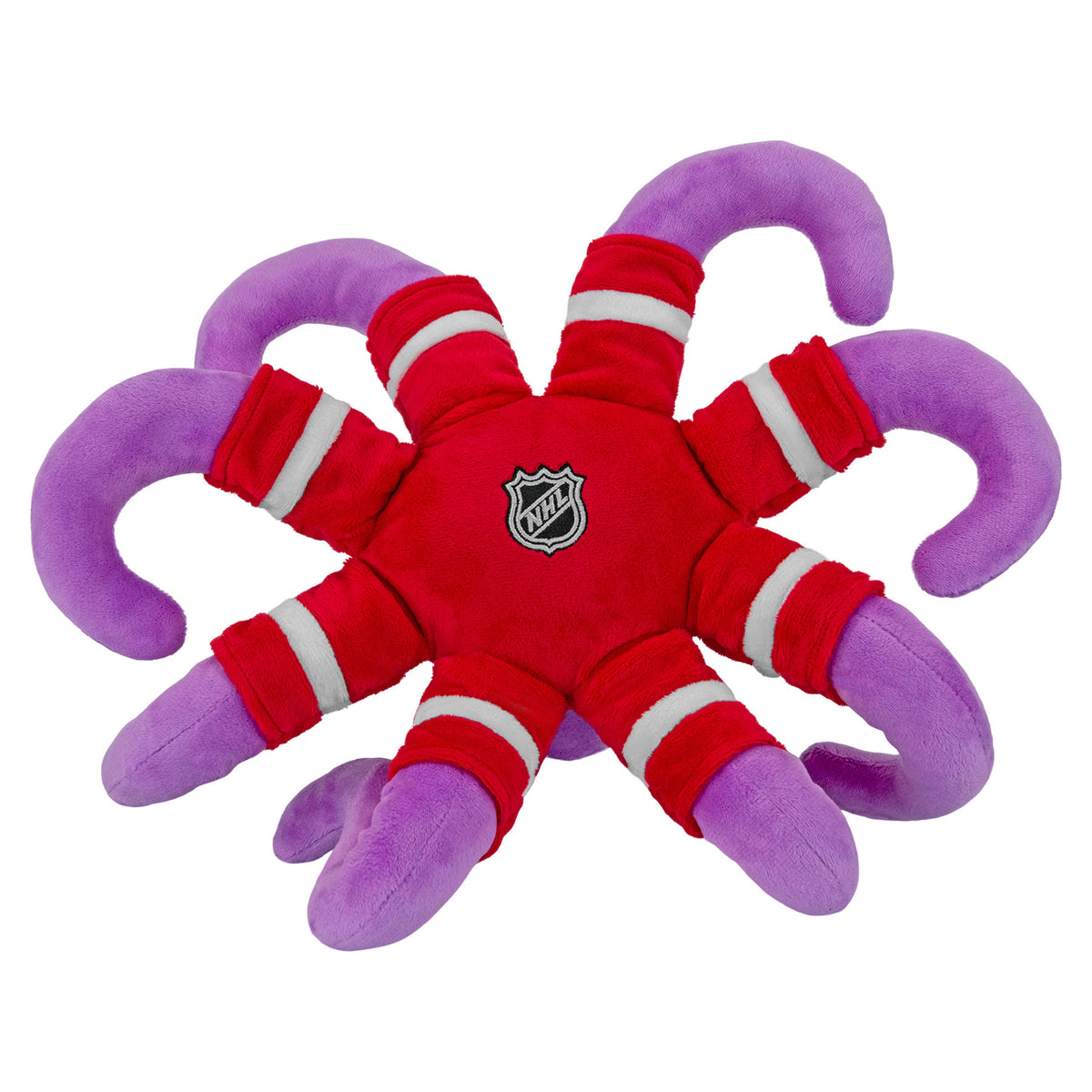 Bleacher Creatures Detroit Red Wings Rally Al The Octopus Centennial 10" Plush Figure