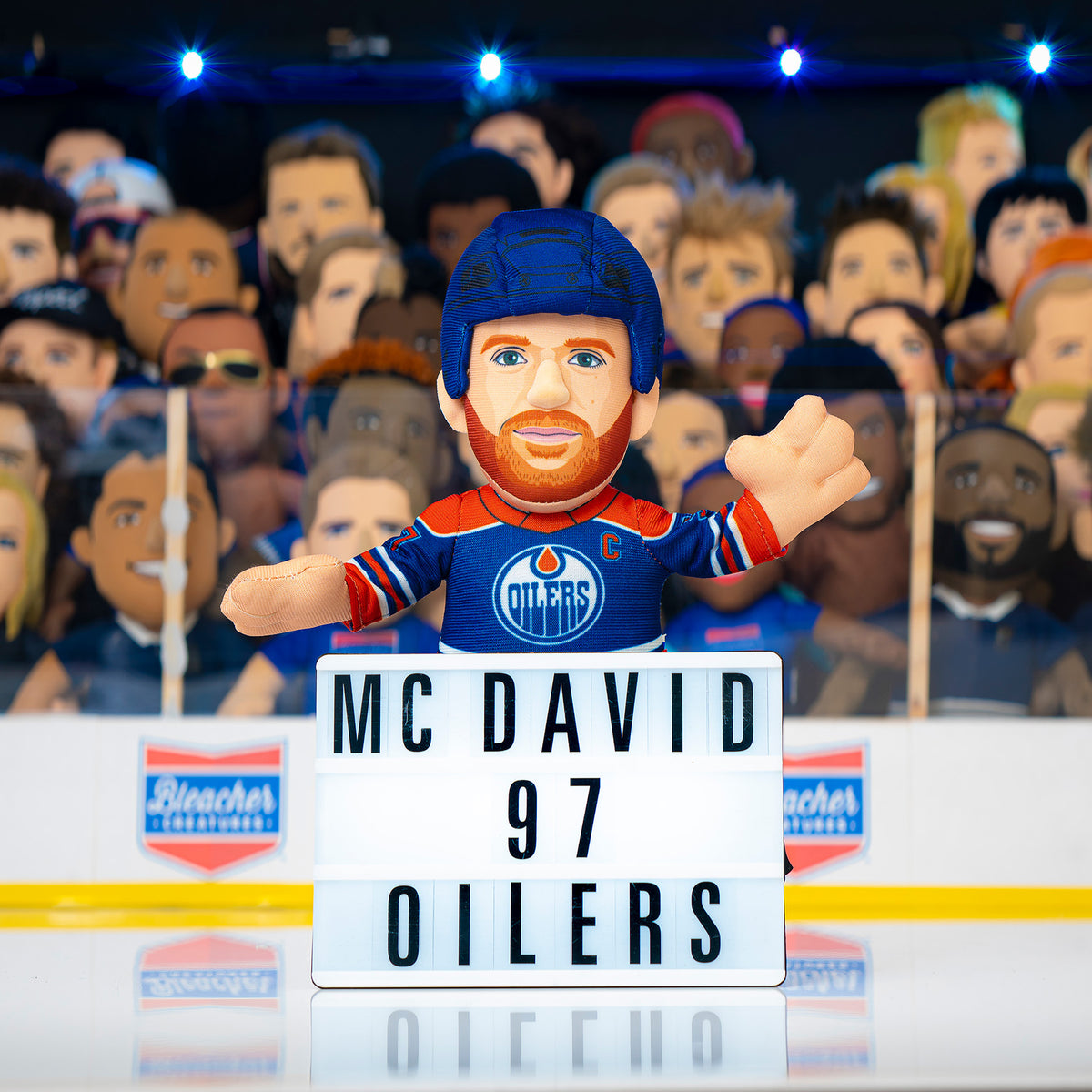 Edmonton Oilers Connor McDavid 10" Plush Figure