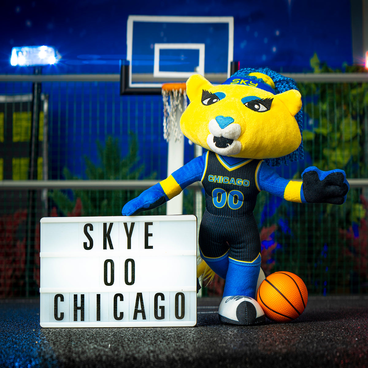 Chicago Sky Skye the Lioness 10&quot; Mascot Plush Figure