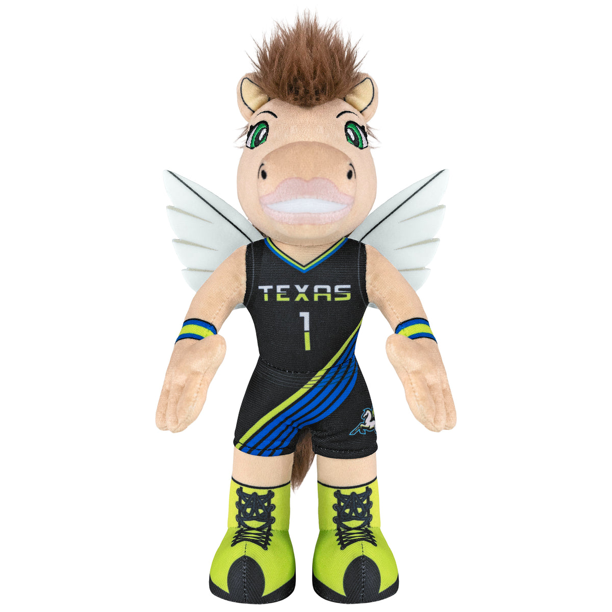 Dallas Wings Lightning 10&quot; Mascot Plush Figure (Rebel Uniform)