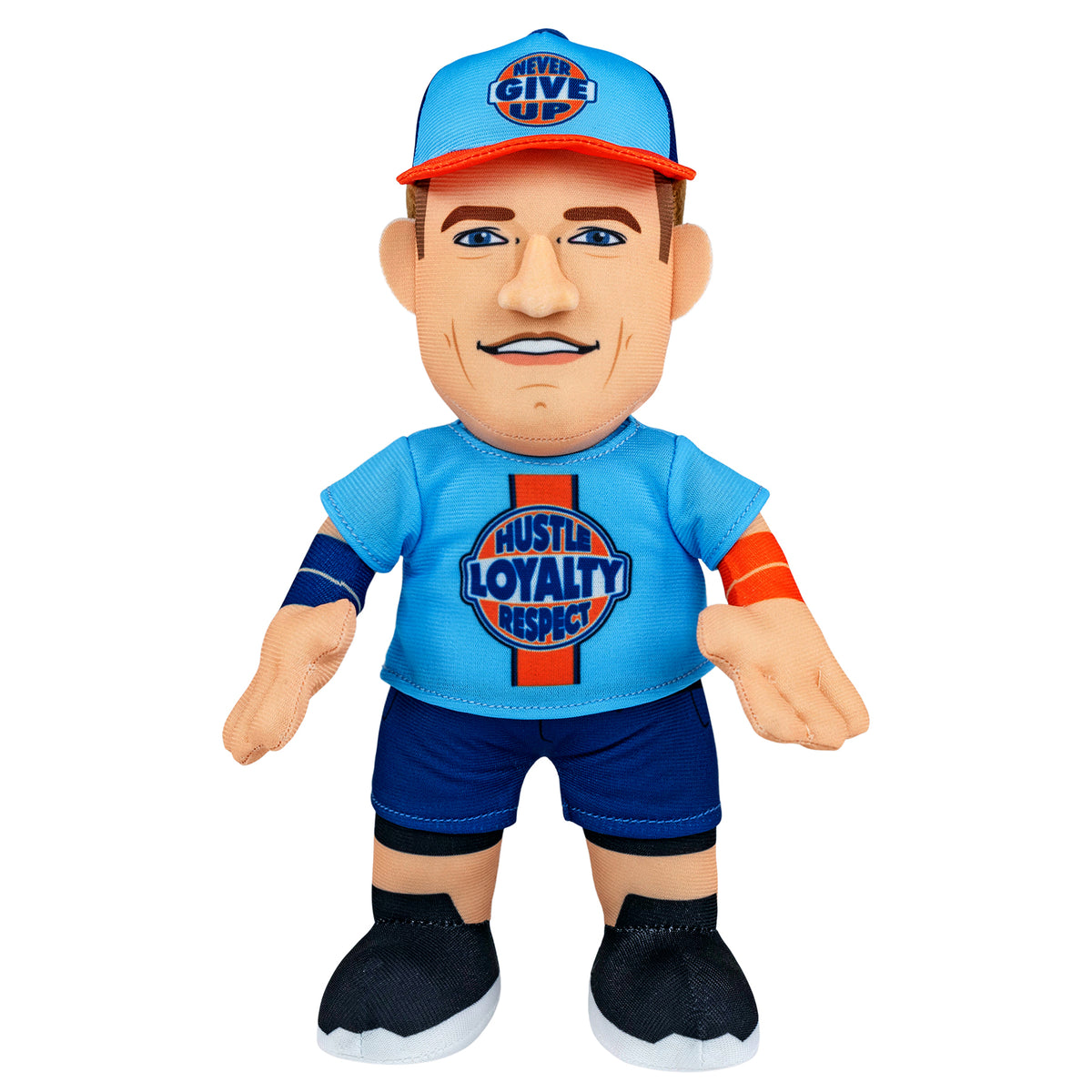 WWE Superstar John Cena (Hustle Loyalty Respect - Blue) 10&quot; Plush Figure