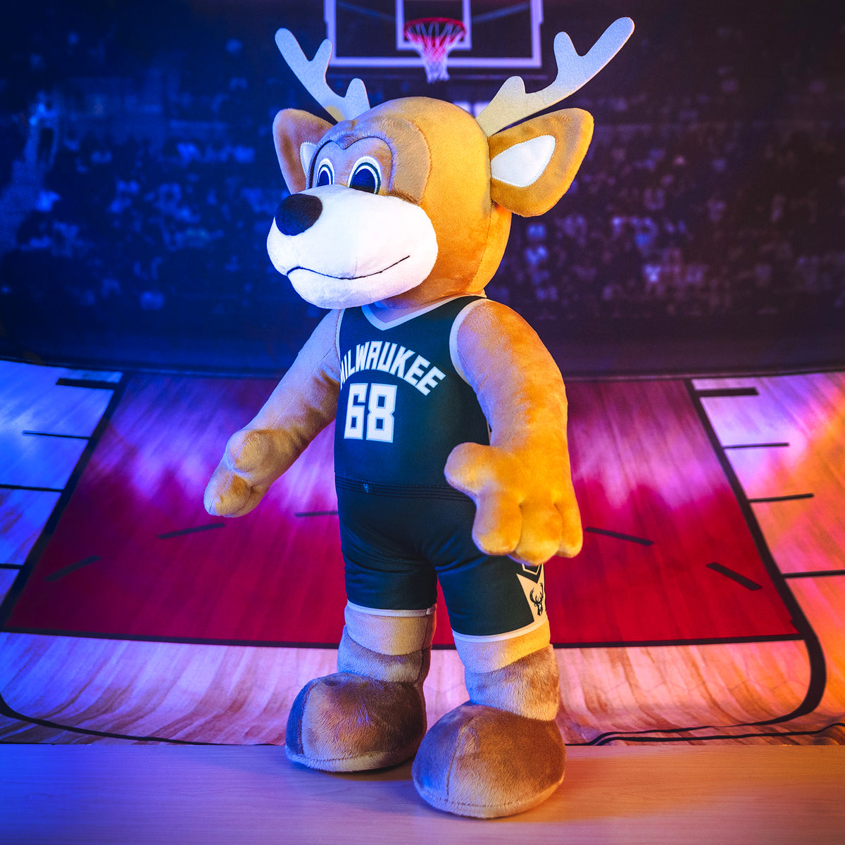 Milwaukee Bucks Bango 20&quot; Jumbo Mascot Plush Figure (Icon Uniform)