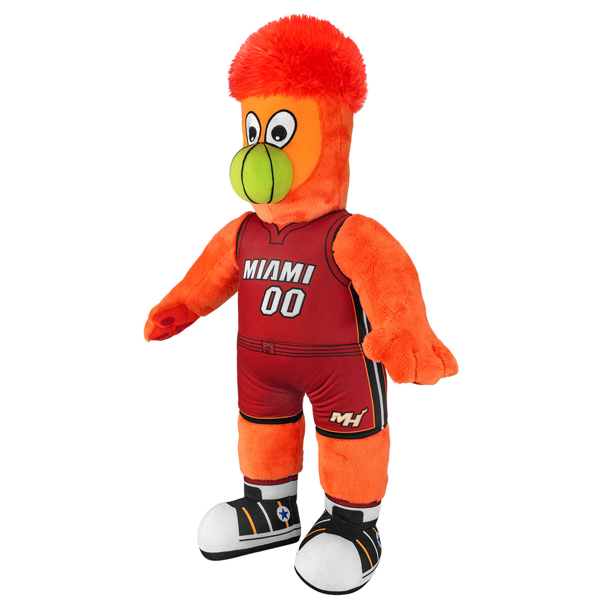 Miami Heat Burnie 20&quot; Mascot Jumbo Plush Figure (Statement Uniform)