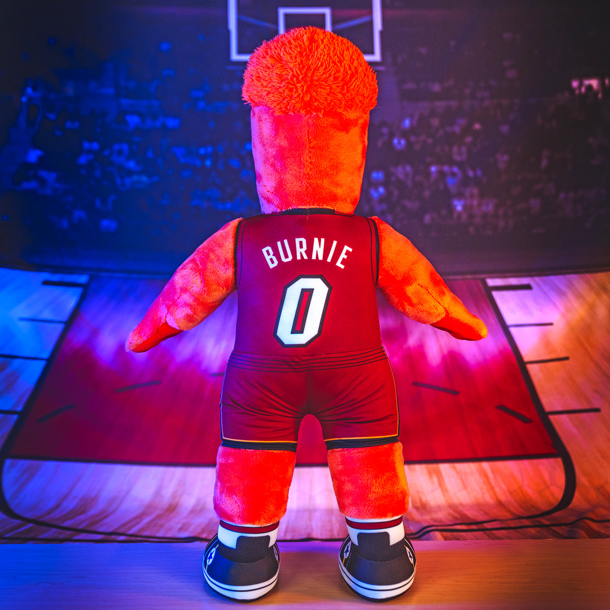 Miami Heat Burnie 20&quot; Mascot Jumbo Plush Figure (Statement Uniform)