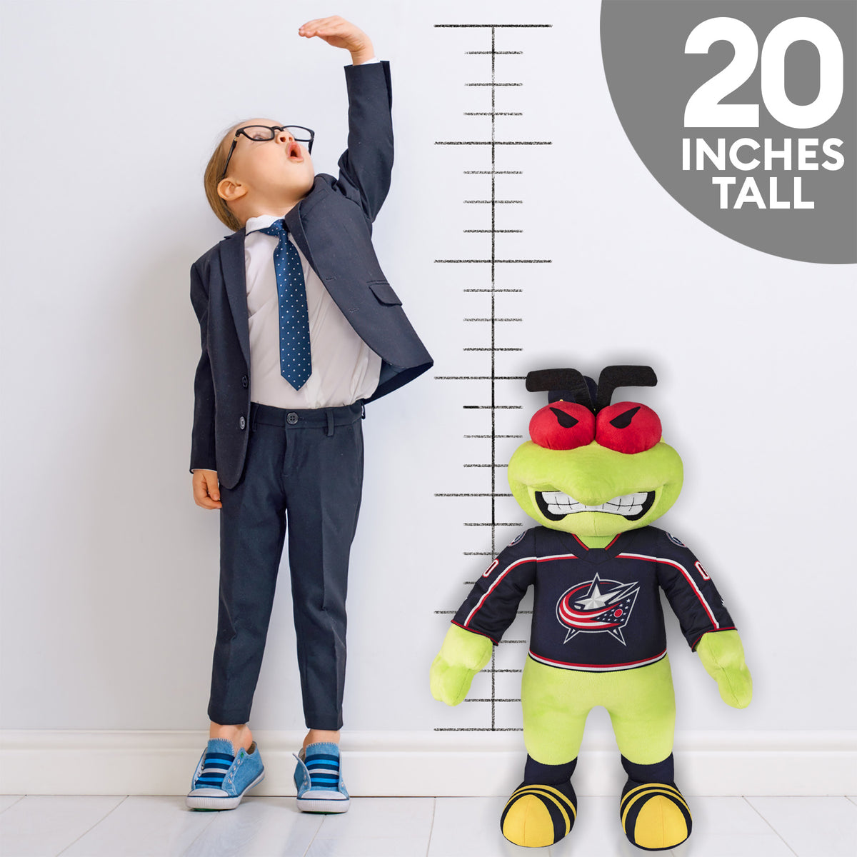 Columbus Blue Jackets Stinger 20&quot; Jumbo Mascot Plush Figure