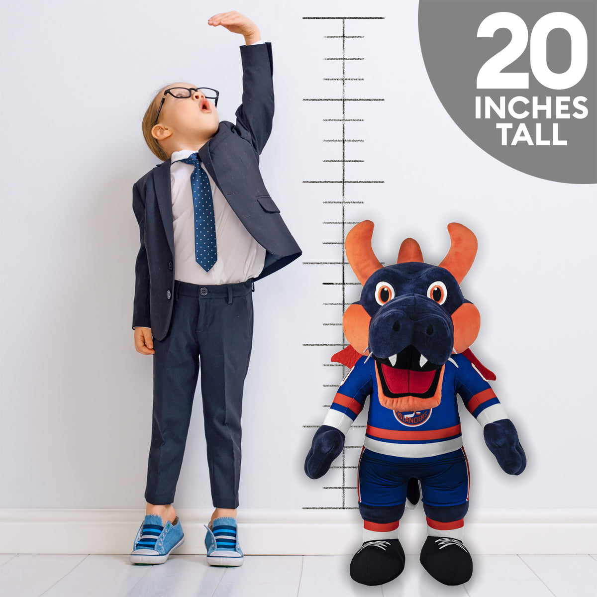 New York Islanders Sparky the Dragon 20&quot; Jumbo Mascot Plush Figure