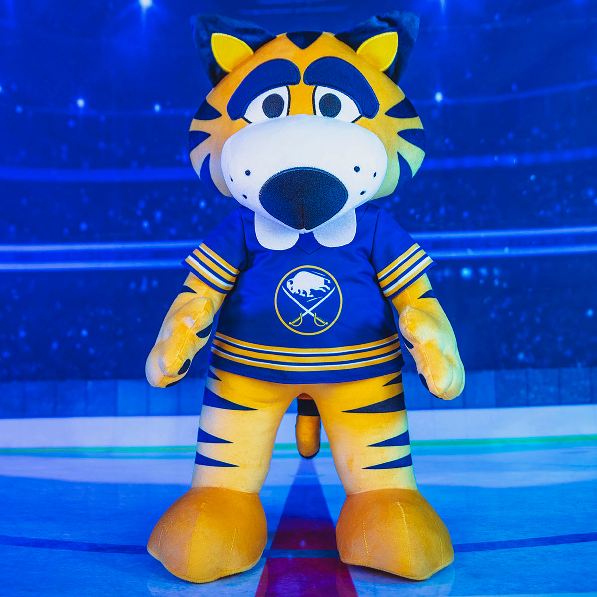 Buffalo Sabres Sabretooth 20&quot; Jumbo Mascot Plush Figure (Blue Uniform)