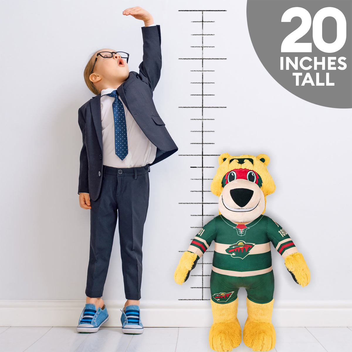Minnesota Wild Nordy 20&quot; Jumbo Mascot Plush Figure