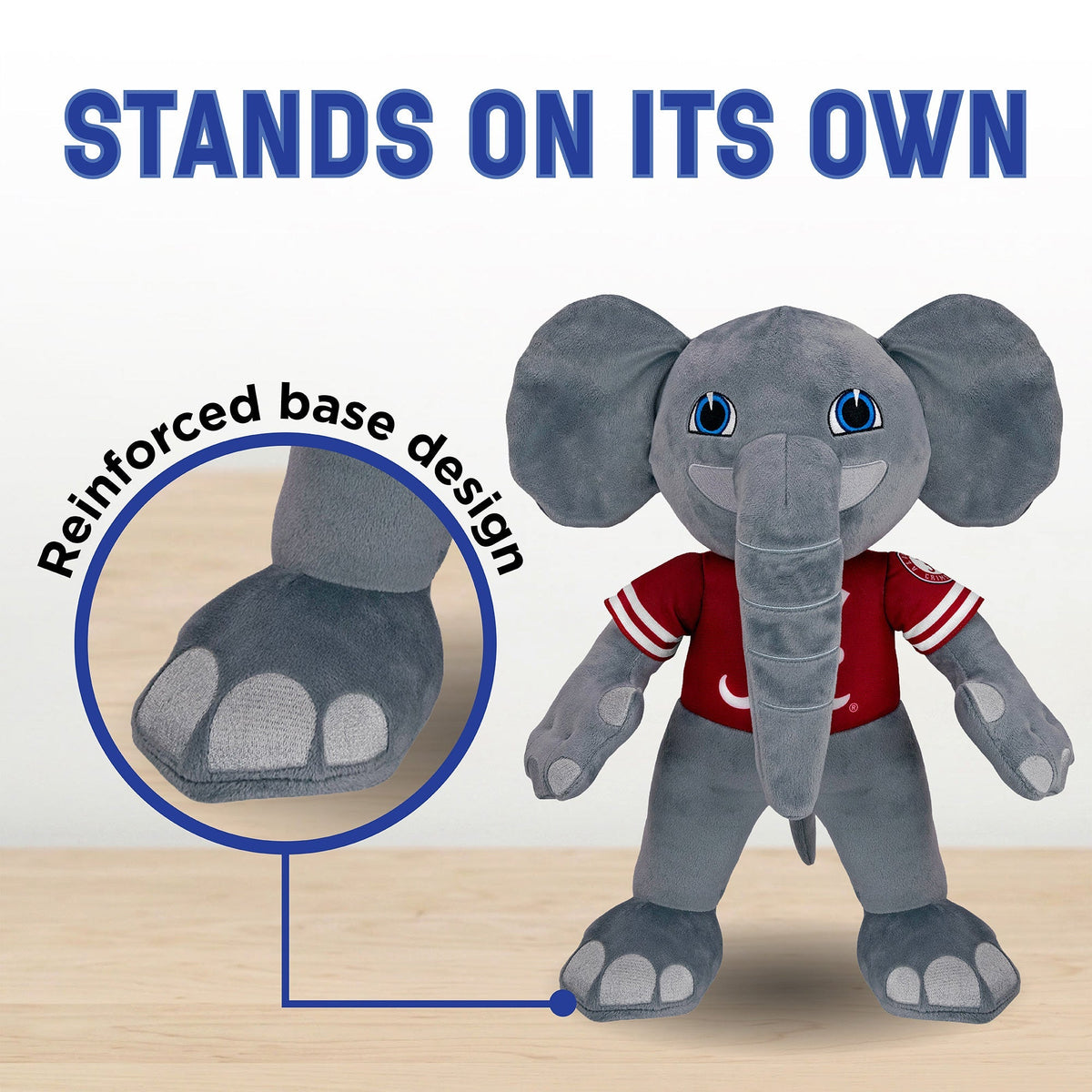 Alabama Crimson Tide Big Al 18" Collegiate Mascot Plush Figure