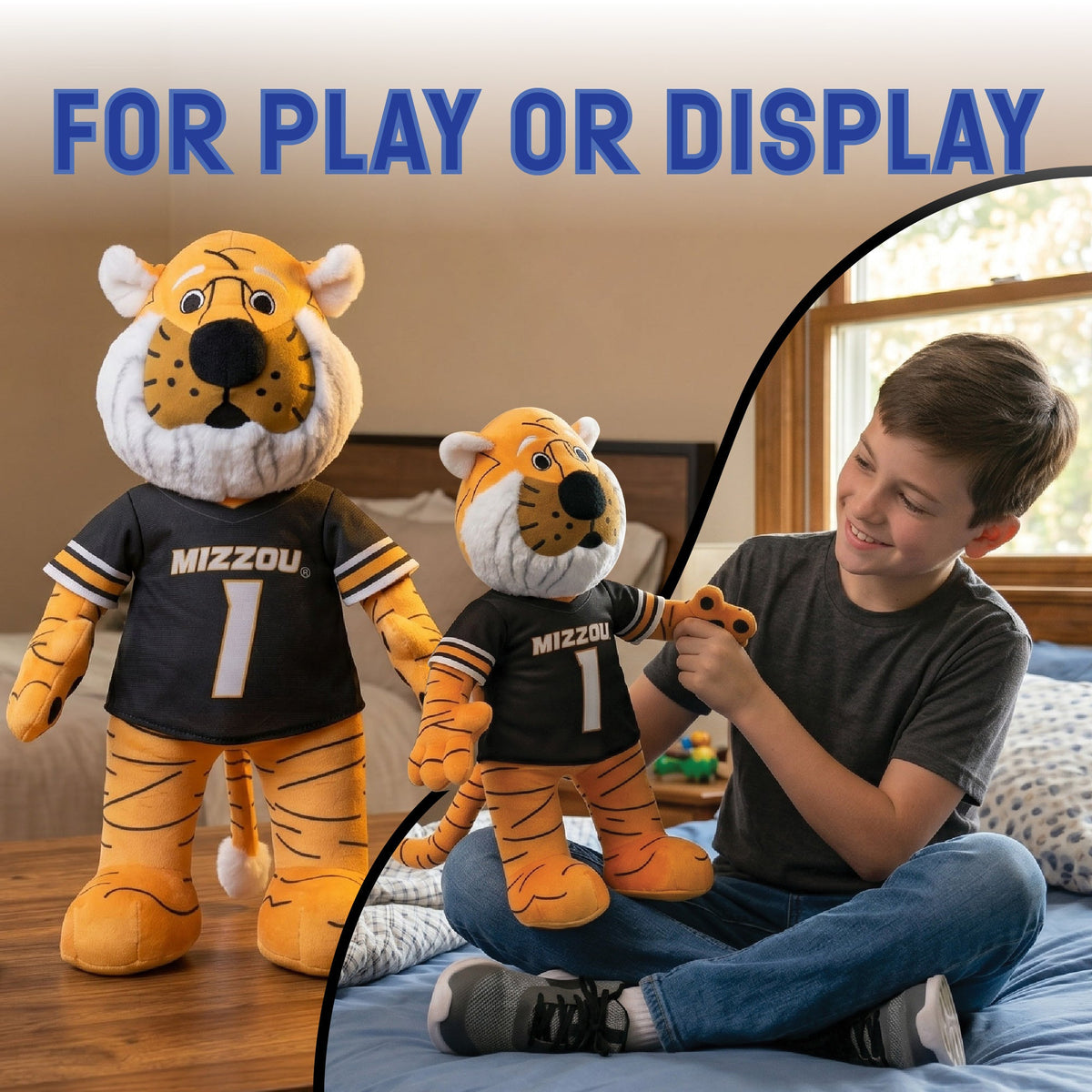 Missouri Tigers Truman 18" Collegiate Mascot Plush Figure