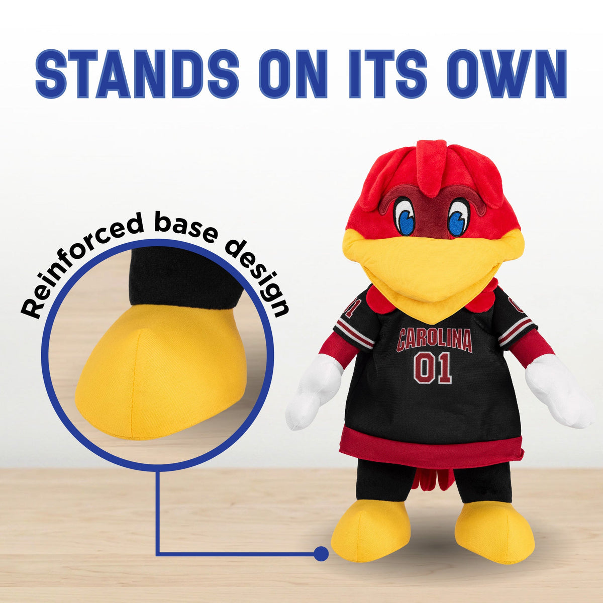 University of South Carolina Gamecocks Cocky 18" Collegiate Mascot Plush Figure