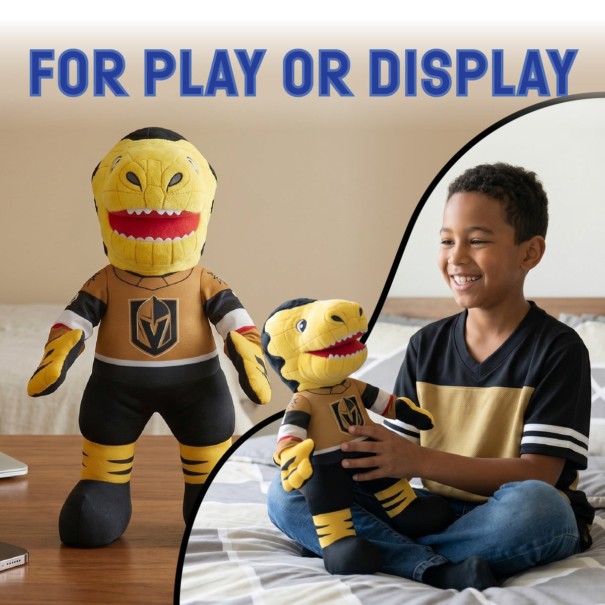 Vegas Golden Knights Chance 18" NHL Mascot Plush Figure