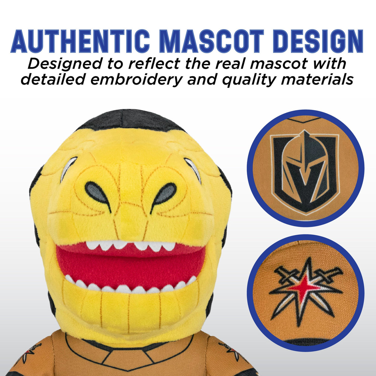 Vegas Golden Knights Chance 18" NHL Mascot Plush Figure