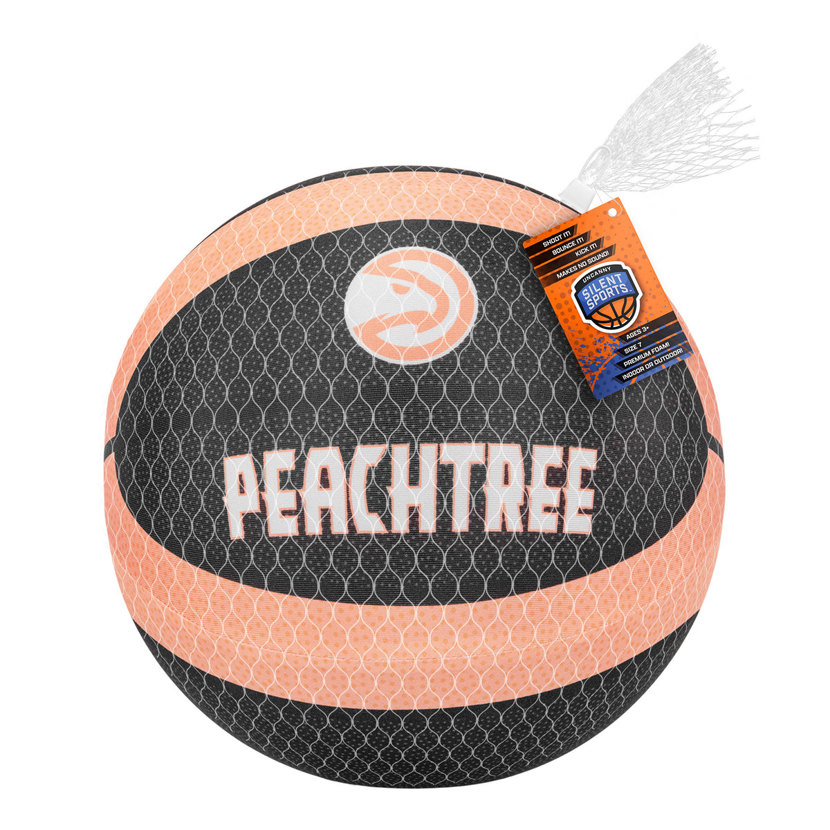 Atlanta Hawks Peach Tree Silent Basketball