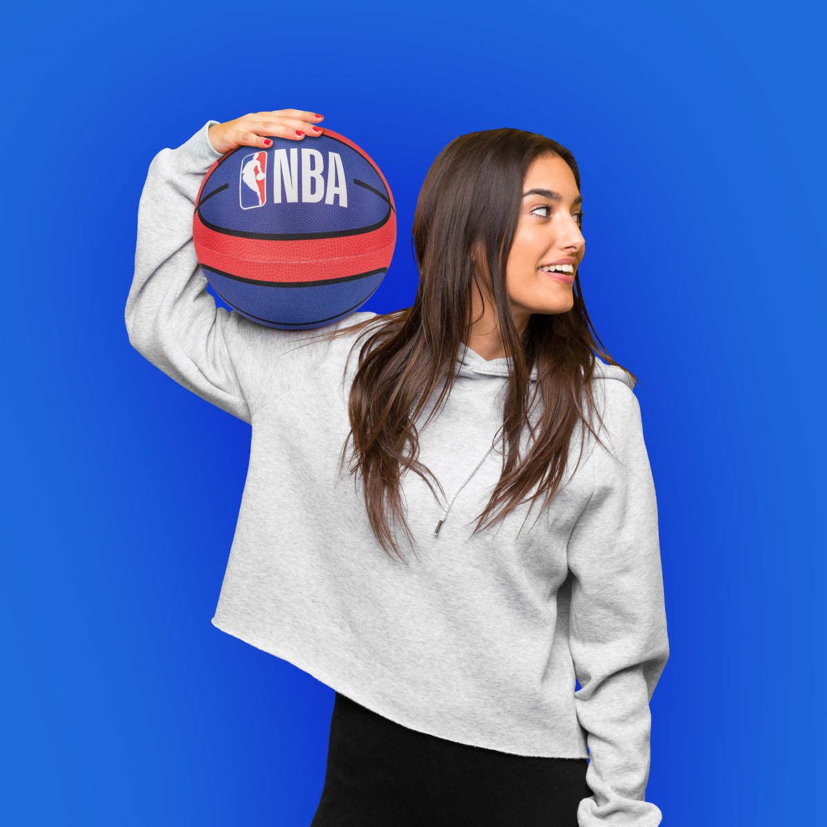 NBA Logo Silent Basketball