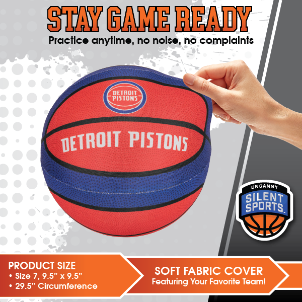 NBA Detroit Pistons Silent Basketball