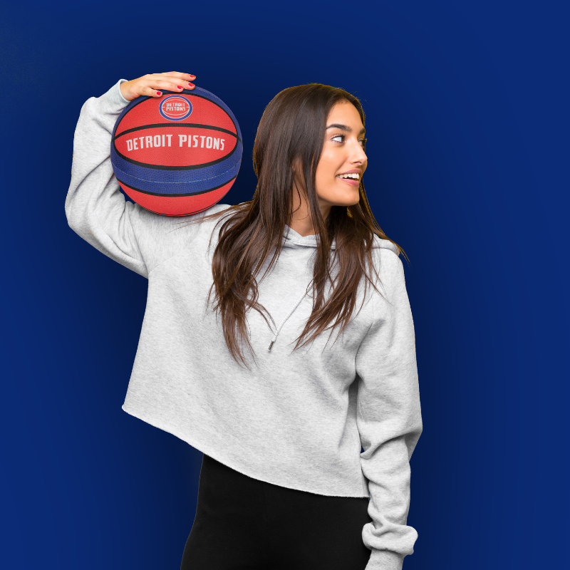 NBA Detroit Pistons Silent Basketball