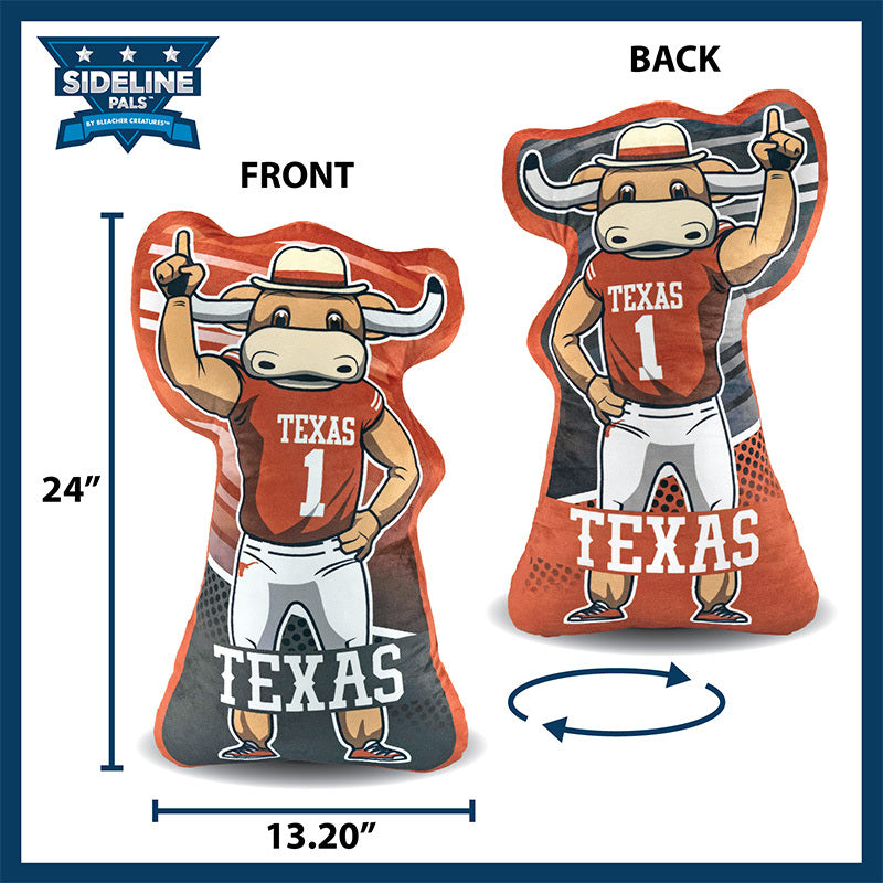Texas Longhorns Hook &#39;Em the Longhorn 24&quot; Mascot Sideline Pal