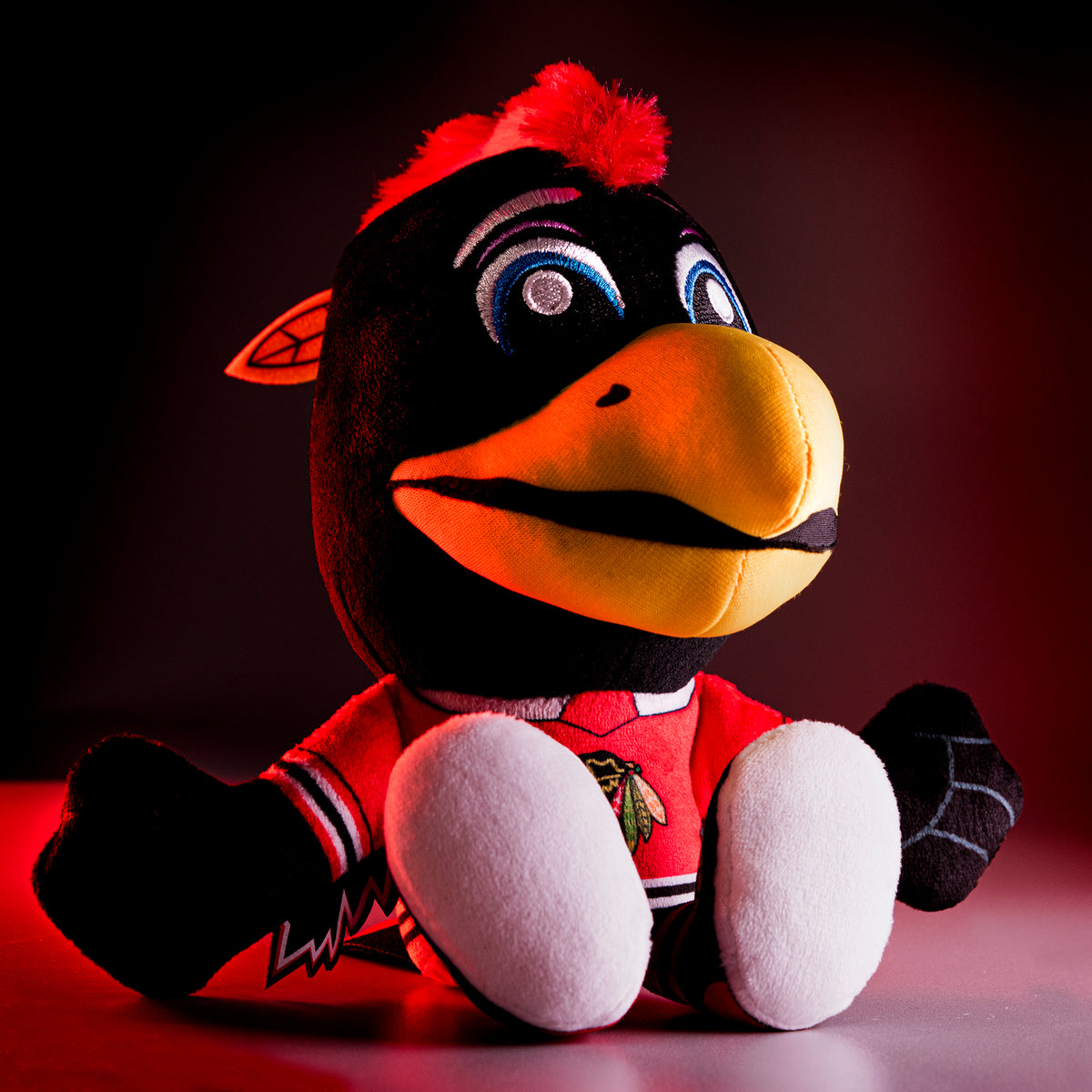 Chicago Blackhawks Tommyhawk Mascot Bundle: 10&quot; Plush Figure &amp; Kuricha Plushie