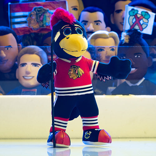 Chicago Blackhawks Tommyhawk Bundle: Home &amp; Away Uniforms 10&quot; Plush Figures