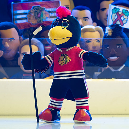 Chicago Blackhawks Tommyhawk Bundle: Home &amp; Away Uniforms 10&quot; Plush Figures