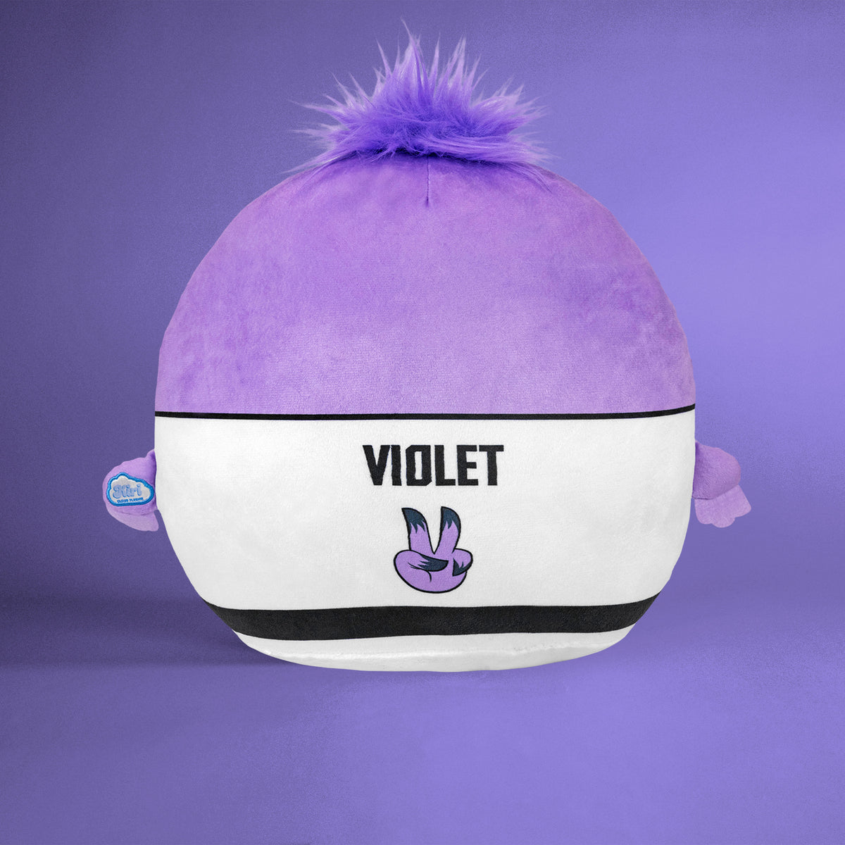 Golden State Valkyries Violet 12" Mascot Kiri Cloud Plushie