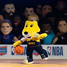 Denver Nuggets Bundle: Rocky 10&quot; Plush &amp; Nuggets Basketball Kuricha Plushie