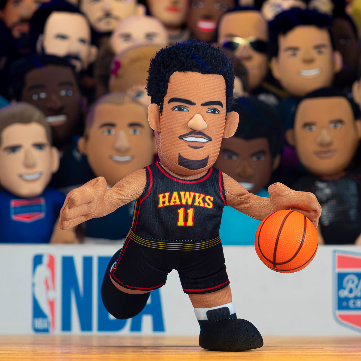 Atlanta Hawks Trae Young 10&quot; Plush Figure (Black Uniform)