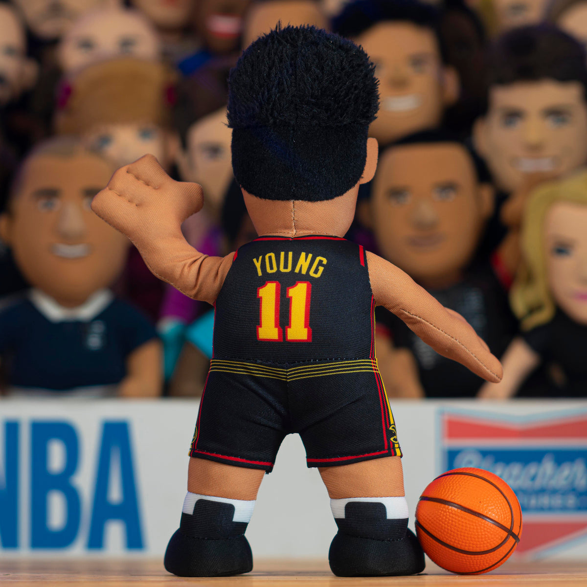 Atlanta Hawks Trae Young 10&quot; Plush Figure (Black Uniform)