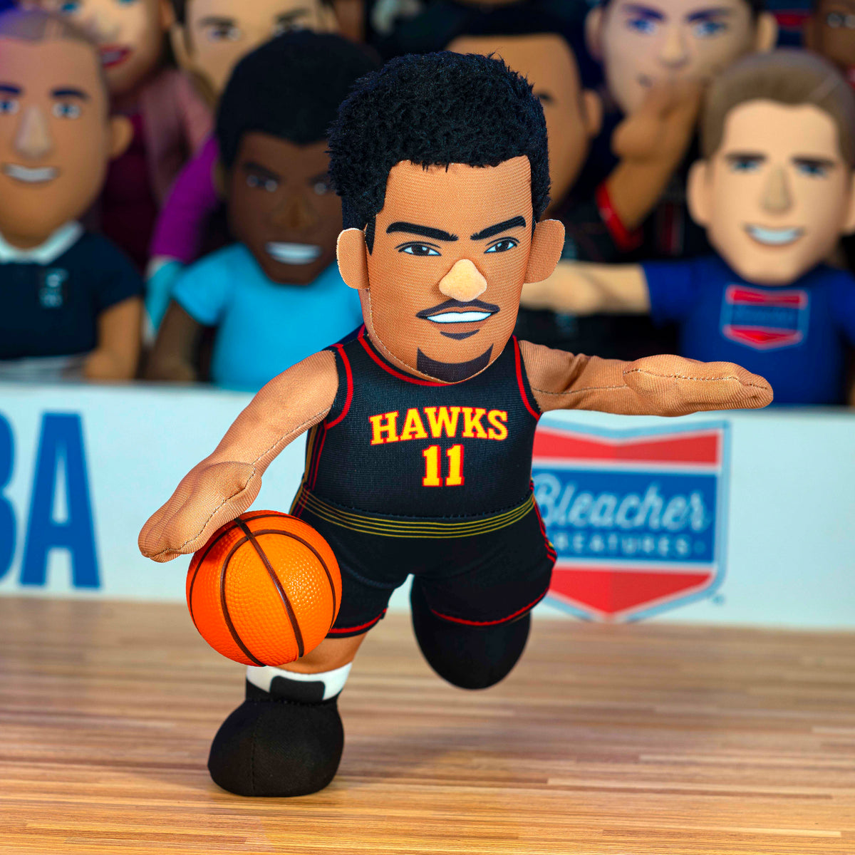 Atlanta Hawks Trae Young 10&quot; Plush Figure (Black Uniform)