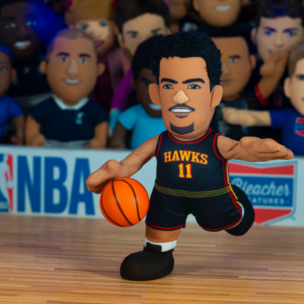 Atlanta Hawks Trae Young 10&quot; Plush Figure (Black Uniform)