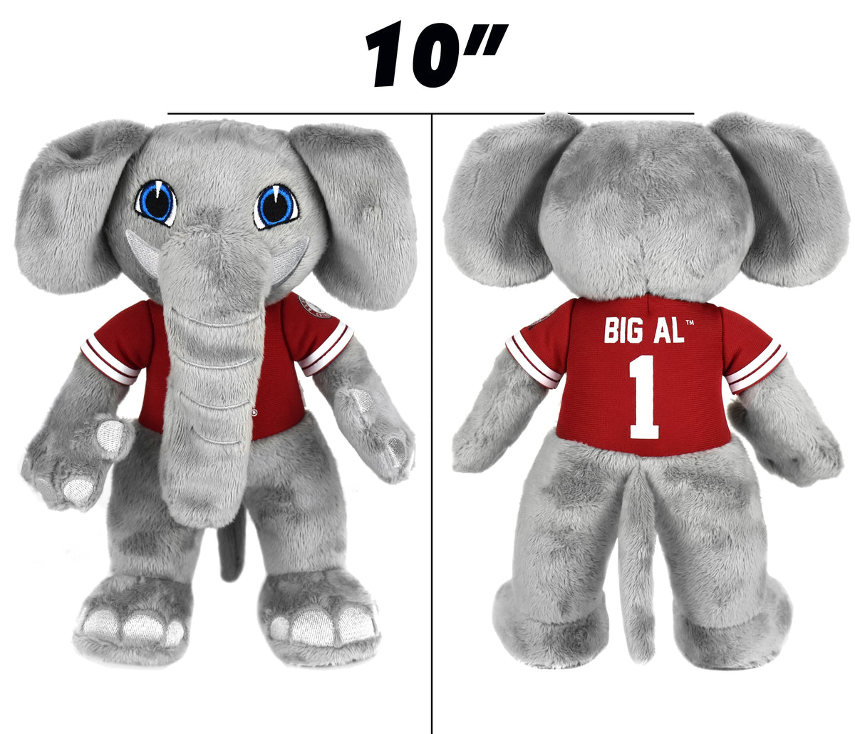 Alabama Crimson Tide Al the Elephant 10&quot; Mascot Plush Figure