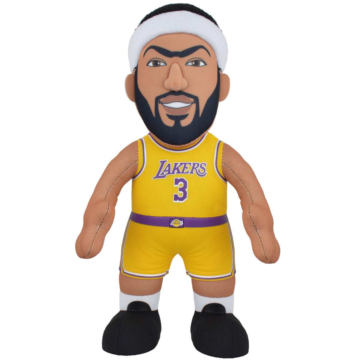 Los Angeles Lakers Bundle: Lebron James &amp; Anthony Davis 10&quot; Plush Figures