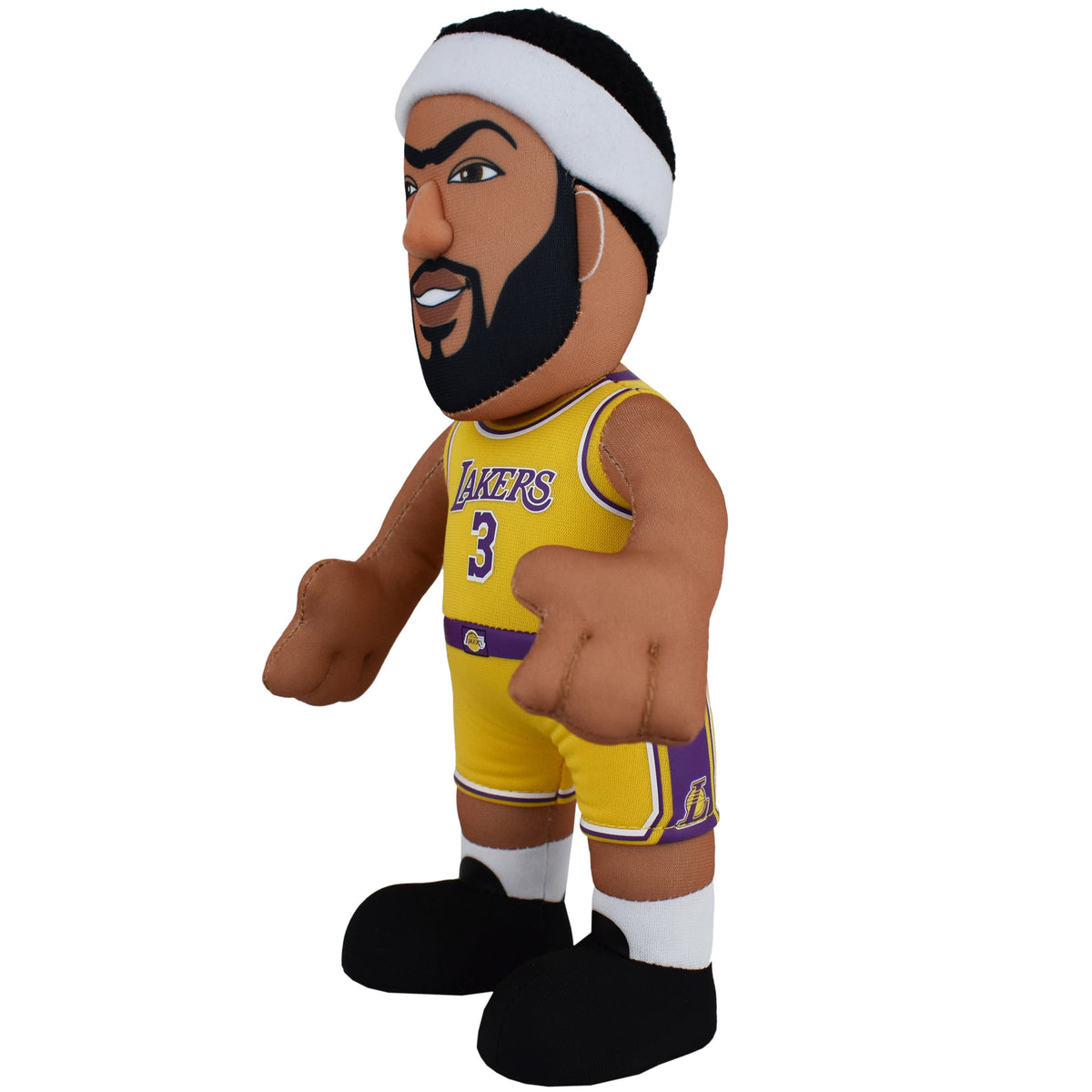 Los Angeles Lakers Bundle: Lebron James &amp; Anthony Davis 10&quot; Plush Figures